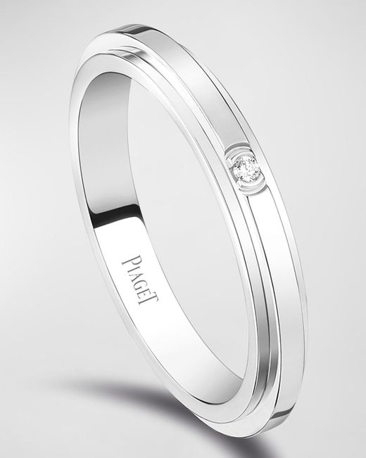 Piaget Possession 18k White Gold 1-diamond Ring