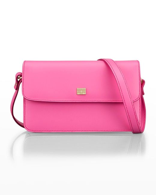 FRAME Pink Le Signature Mini Compact Crossbody Bag