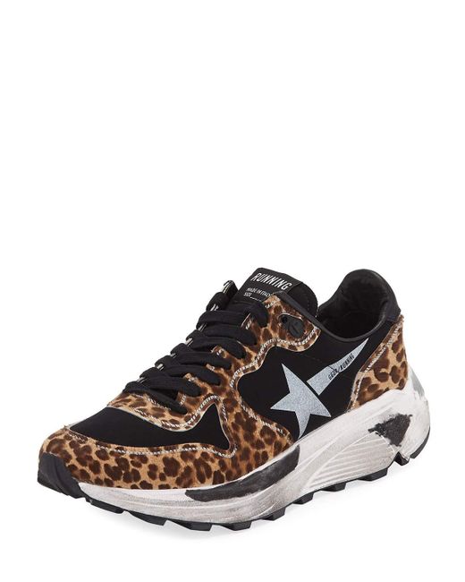 golden goose leopard print