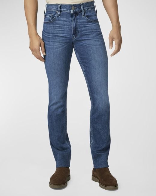 PAIGE Blue Federal Slim-Straight Jeans for men