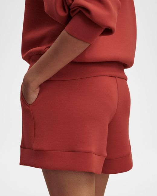 Varley Red Atrium Drawstring Shorts