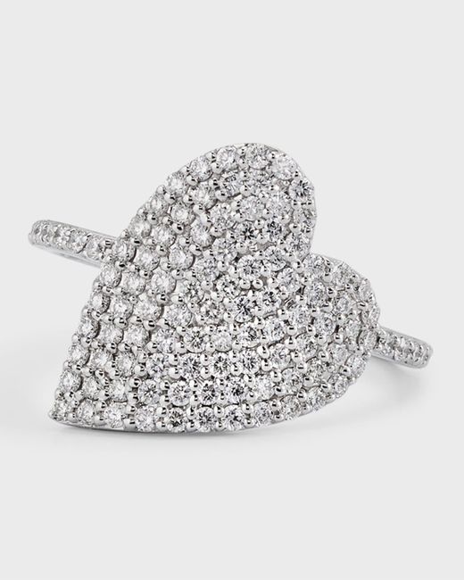Lana Jewelry White Flawless Heart Ring