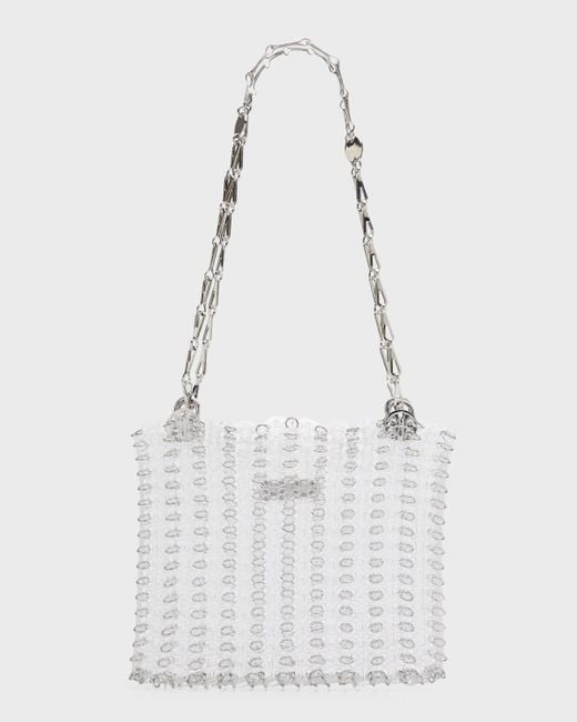 White shop ring bag