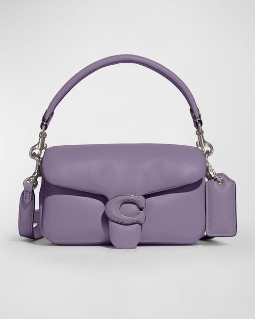 COACH Tabby 18 Pillow Leather Shoulder Bag in Purple Lyst