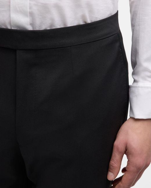 Zegna Black Apos;S Wool-Mohair Solid Tuxedo for men
