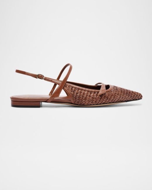 Tita Raffia Zig Flat