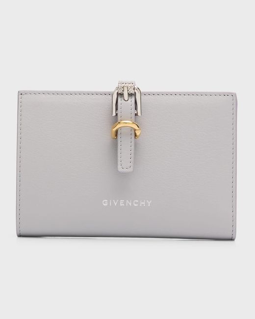 Givenchy Gray Voyou Bifold Wallet