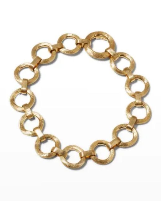 Marco Bicego Metallic 18k Jaipur Yellow Gold Flat Link Bracelet