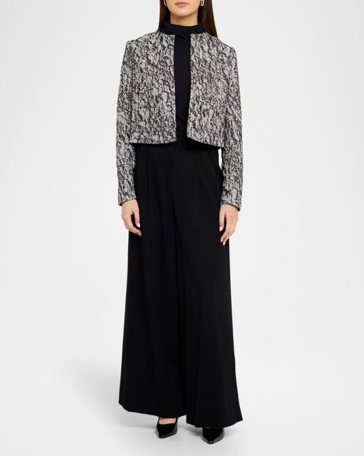 IRO Black Eugeny Tweed Jacket