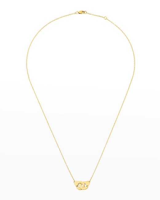 Dinh Van White Menottes R8 Small Chain Necklace