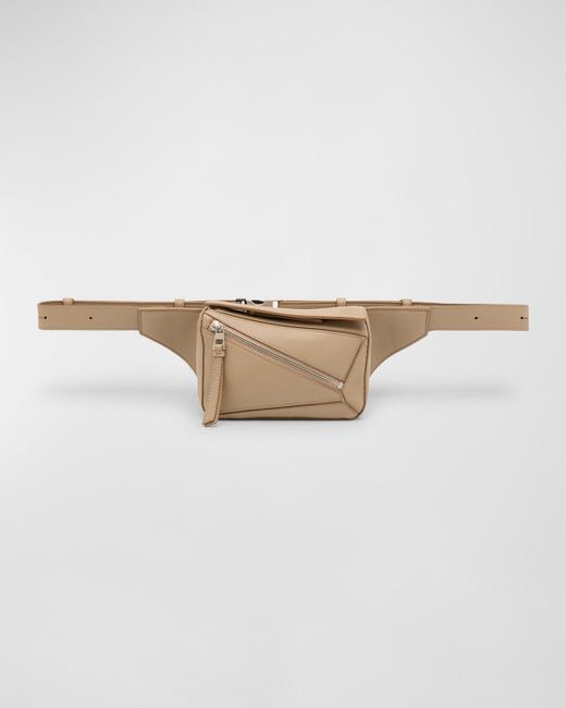Loewe White Puzzle Mini Belt Bag for men