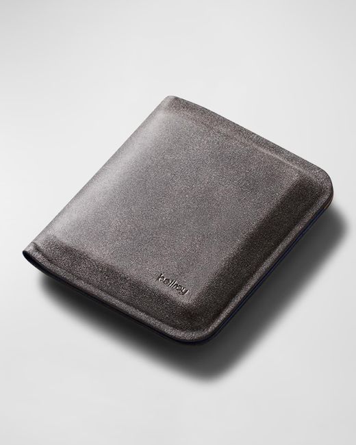 Bellroy Gray Apex Note Sleeve Leather Bifold Wallet for men