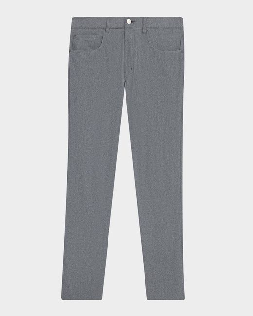 Peter Millar Gray Apos;S Brevard Performance Flannel Pants for men