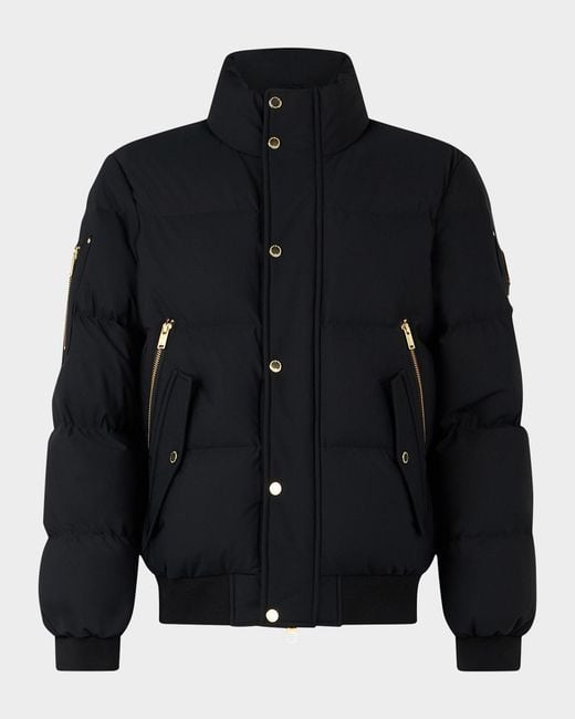 Moose Knuckles Blue Apos;S High Point Puffer Jacket for men