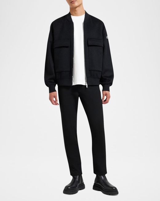 Moose Knuckles Black Apos;S Alder Bomber Jacket for men