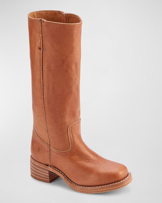 Frye Brown Campus Knee High Boot