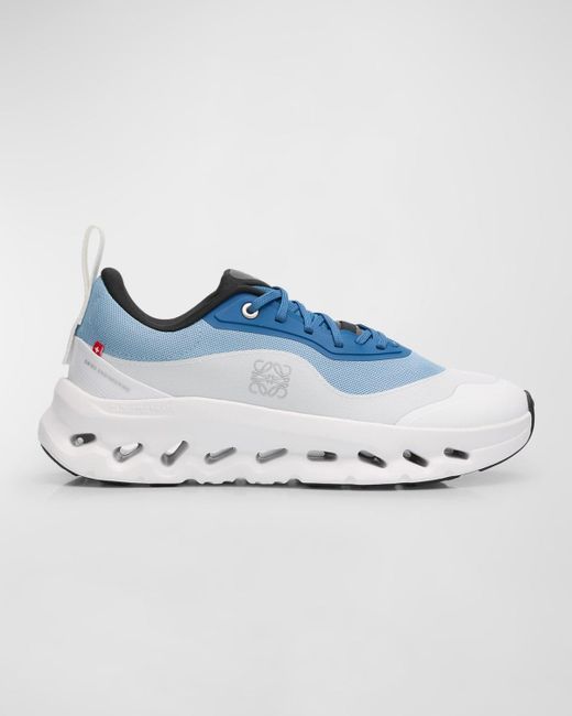 Loewe Blue X On Cloudtilt Colorblock Runner Sneakers