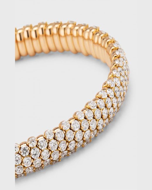 Zydo Metallic 18k Yellow Gold Diamond Bracelet