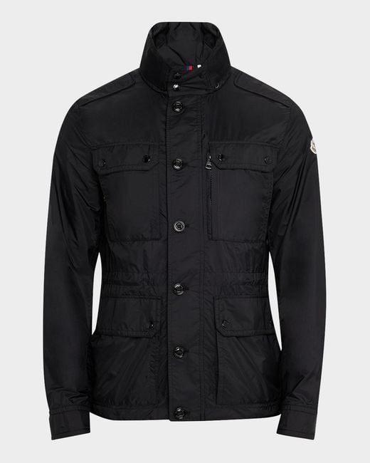 Moncler Blue Apos;S Lez Field Jacket for men