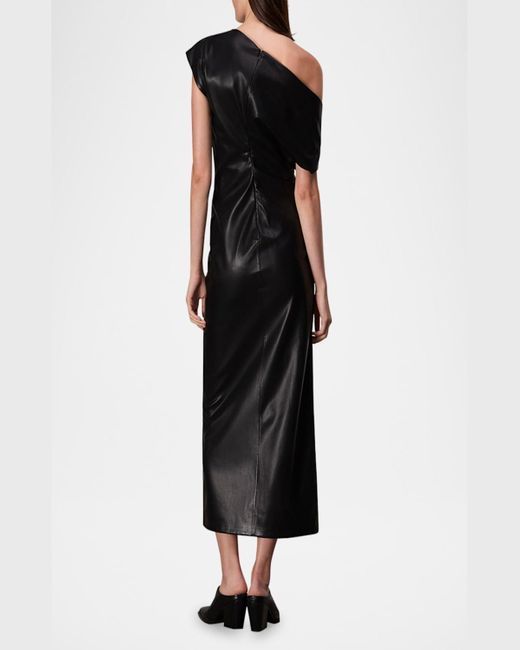 Townes Knit Midi Dress By Rag And Bone In Black, Size: XS