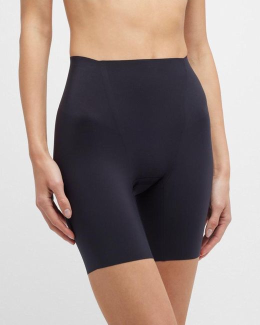Commando Blue High-rise Zone Smoothing Shorts