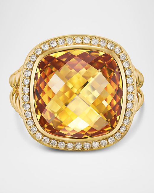 David Yurman Metallic Albion Ring With Gemstones And Diamonds