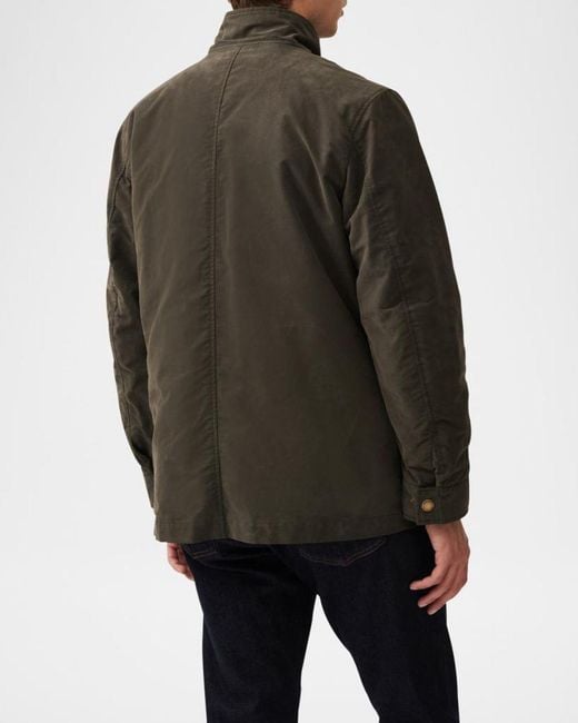 Rodd & Gunn Black Apos;S Aberdeen Canvas Jacket for men