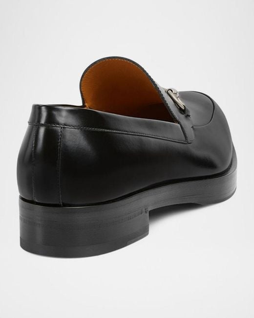 Gucci Black Apos;S Burn Bit Loafers for men