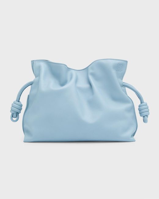 Loewe Blue Flamenco Clutch Bag