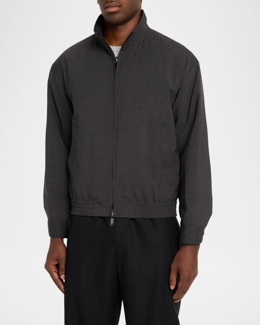 Theory Gray Apos;S St. Clair Reversible Jacket for men