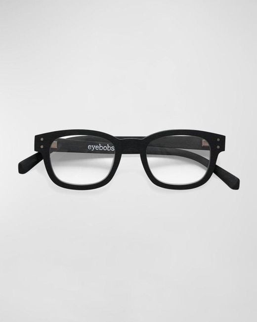 Eyebobs Metallic Biff Square Acetate Readers