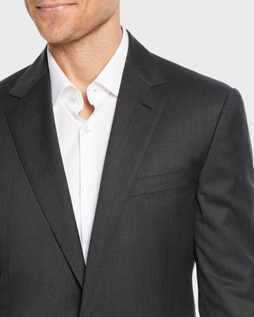 Ralph Lauren Black Gregory Hand-tailored Wool Serge Suit for men
