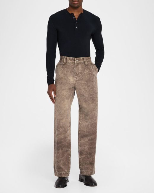 IM MEN Natural Apos;S Elements Straight Pants for men