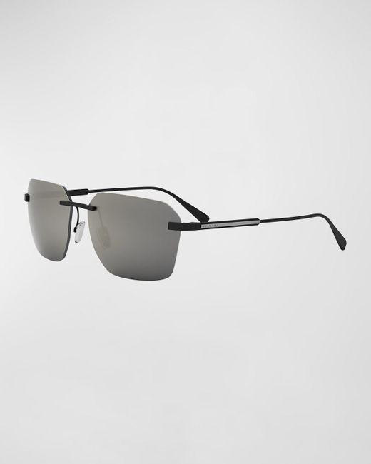 BVLGARI Metallic Octo Sunglasses for men