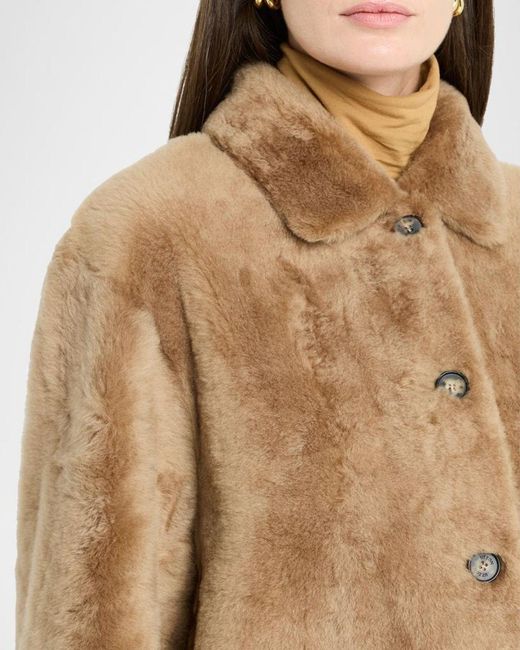 UTZON Natural Julee Shearling Jacket