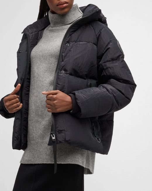 Canada Goose Black Junction Parka Puffer Jacket