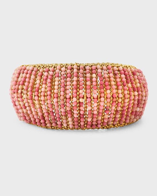 Gas Bijoux Pink Izzia Manch Bracelet