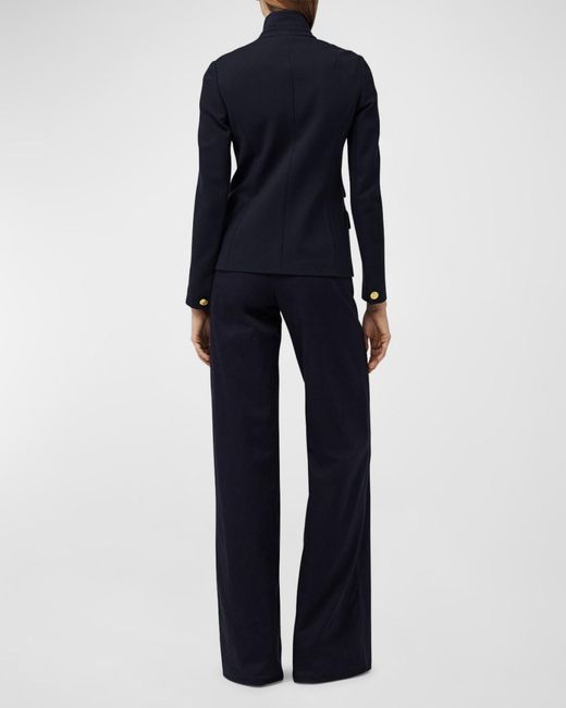 Rag & Bone Blue Slade Ponte Blazer
