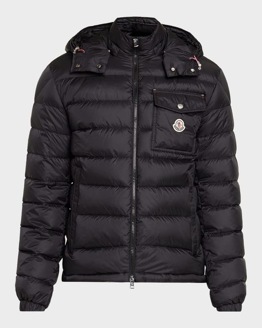 Moncler Black Apos;S Verith Down Puffer Jacket for men