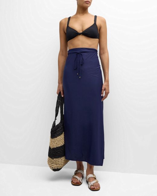 Lenny Niemeyer Blue Knot Touch Sarong Coverup