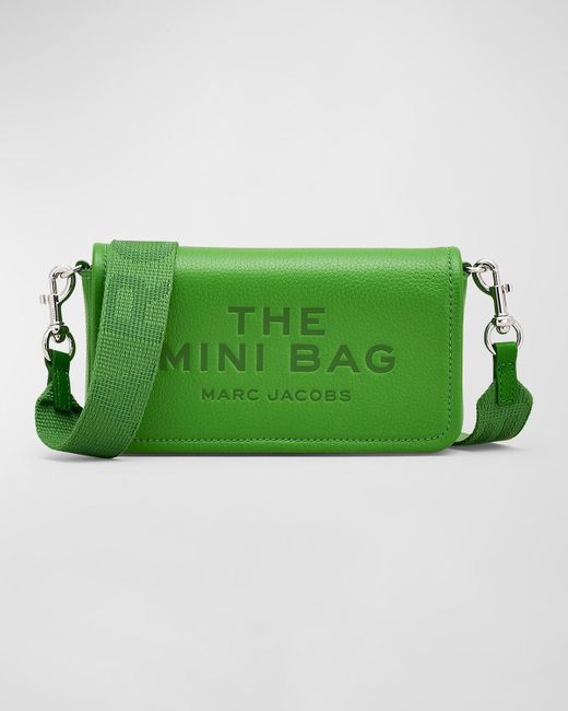 Marc Jacobs Green The Leather Mini Bag