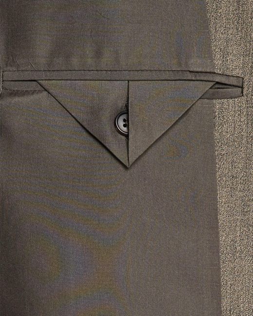 The Row Natural Apos;S Devlin Wool Concealed-Front Blazer