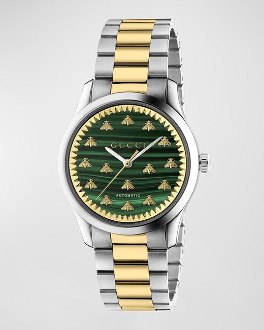 Gucci Metallic G-timeless Multibee Two-tone Bracelet Watch, 38mm for men