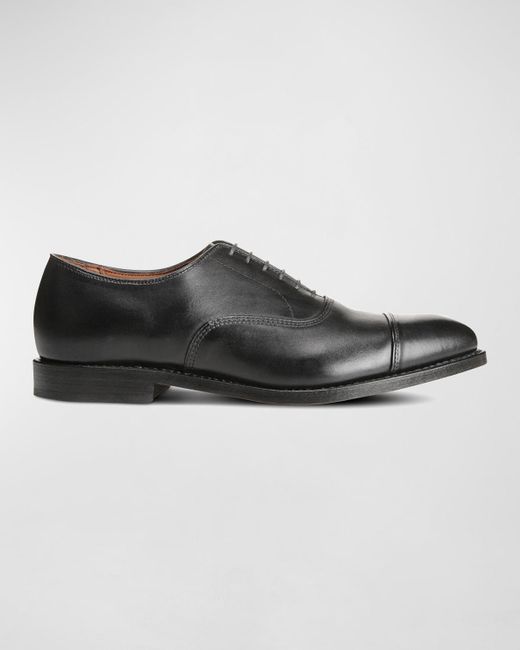 Allen Edmonds Black Park Avenue Leather Oxford Shoes for men