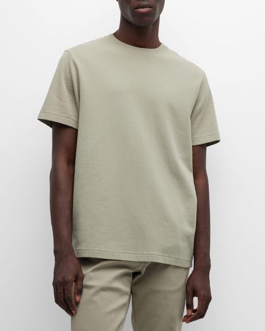 FRAME Green Duo Fold Short Sleeve Tee for men