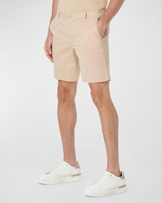Bugatchi Natural Theo Chino Shorts for men