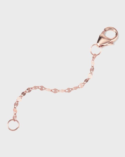 Lana Jewelry Natural 14k Rose Gold Necklace Extender, 2"l