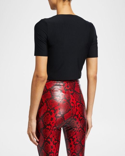 Commando Red Butter Cropped Tee