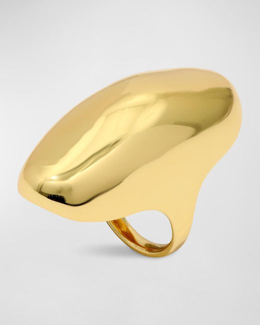 Alexis Metallic Molten Knuckle Ring
