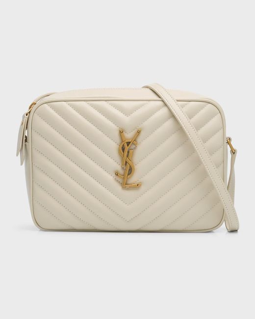 Saint laurent lou medium monogram ysl calf crossbody clearance bag